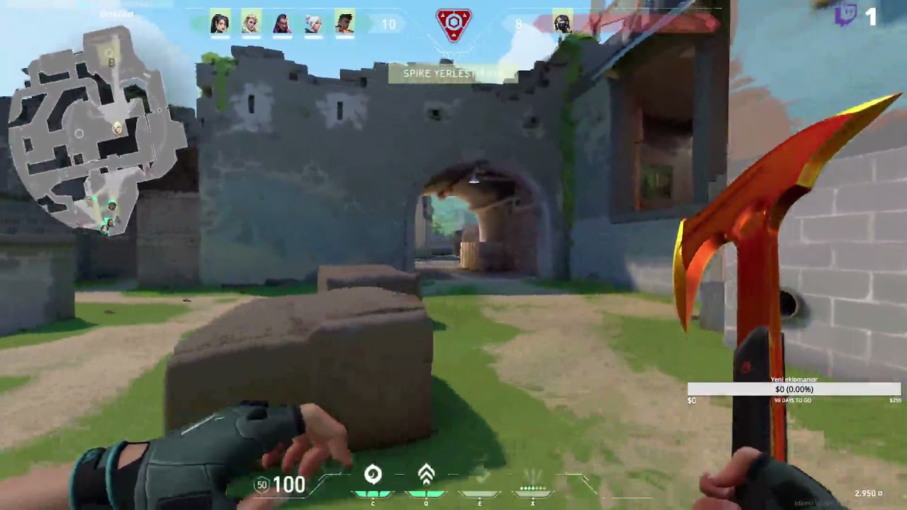 Valorant aim antremanı!|Twich:VRGdestroy