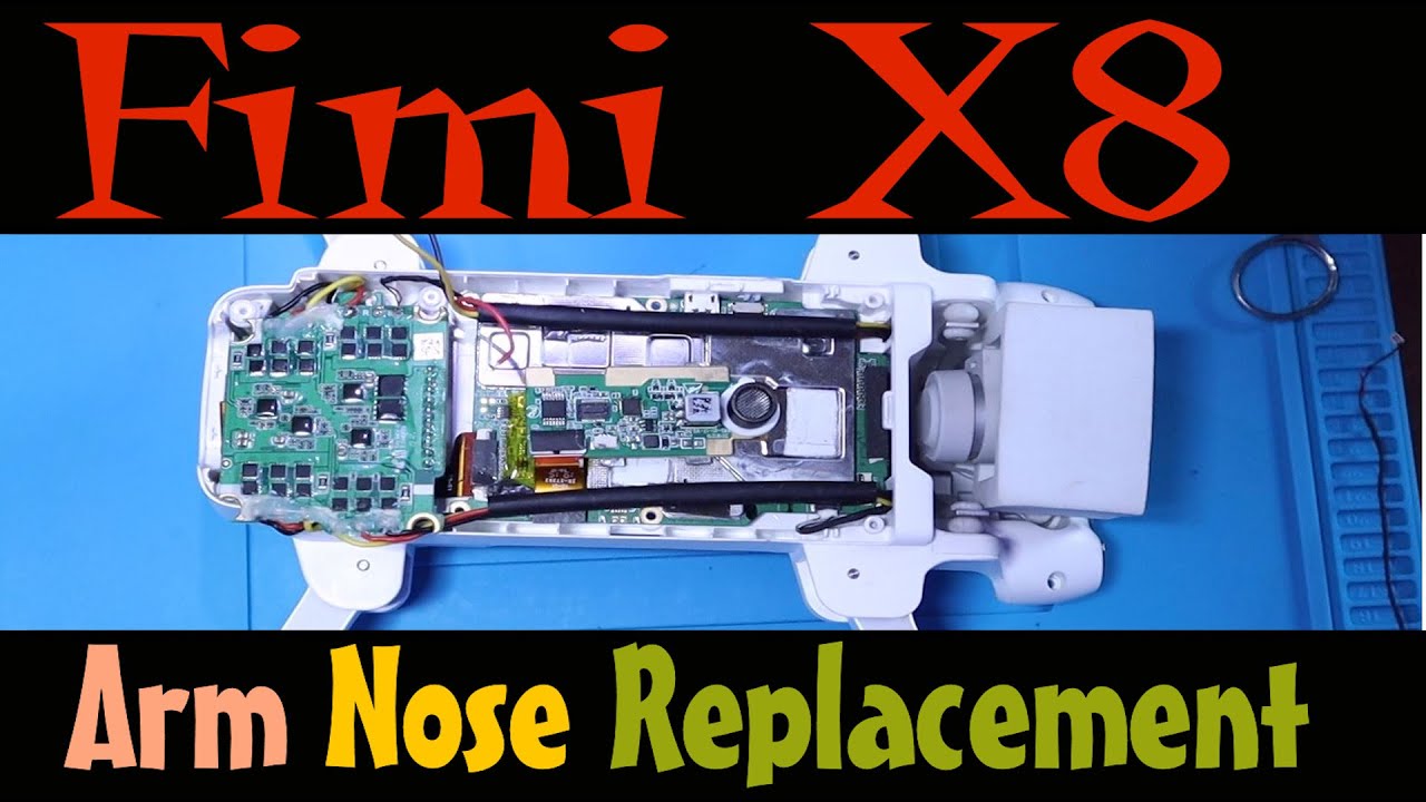 XAOMI Fimi X8 Arm and Nose Replacement