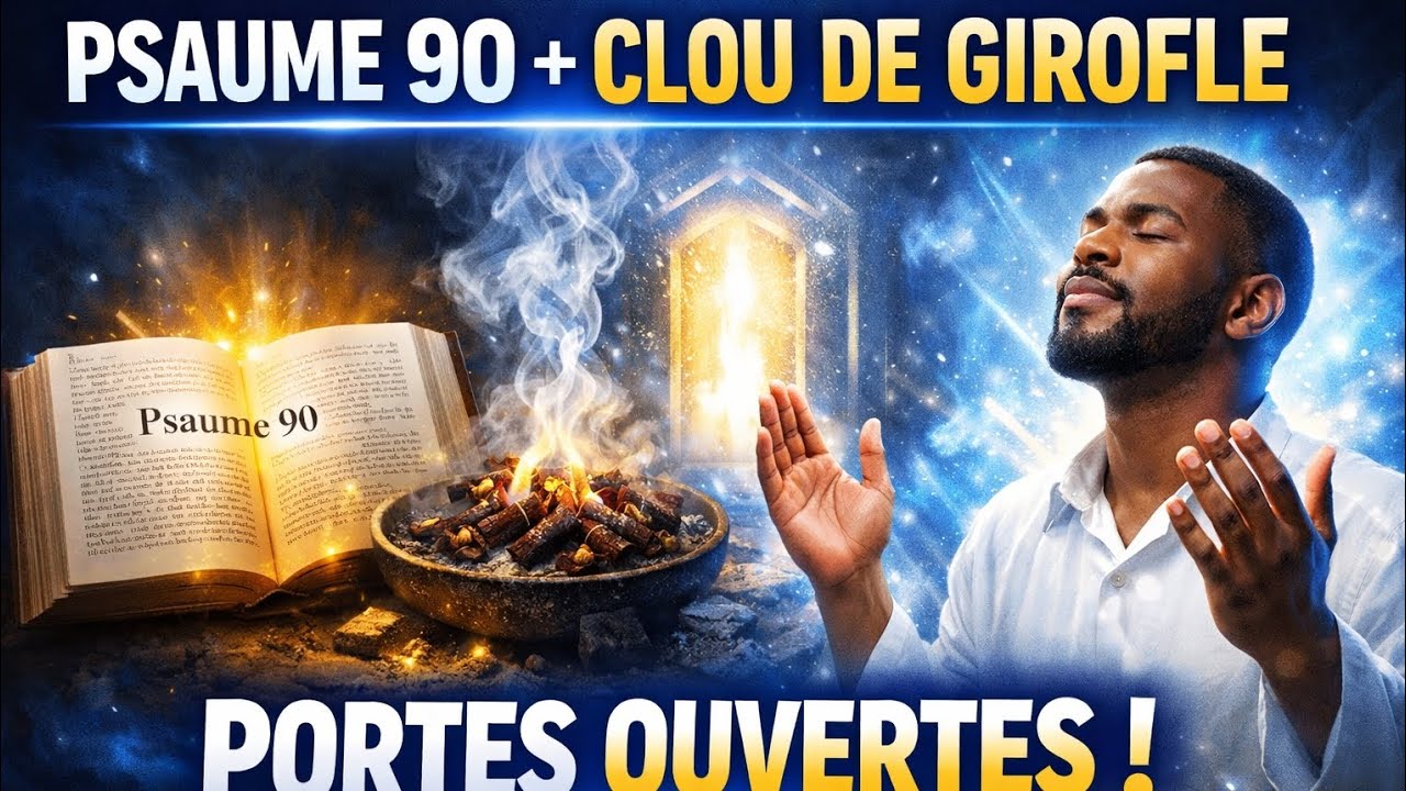 🔥 FAIS BRÛLER LE CLOU DE GIROFLE + PSAUME 90 : LES PORTES DU TRAVAIL S’OUVRIRONT