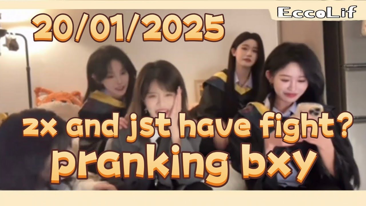 【SNH48】【All SUB】last group livestream Jst perfect acting pranking Bxy｜最后的团播 蒋舒婷完美演技骗到柏欣妤
