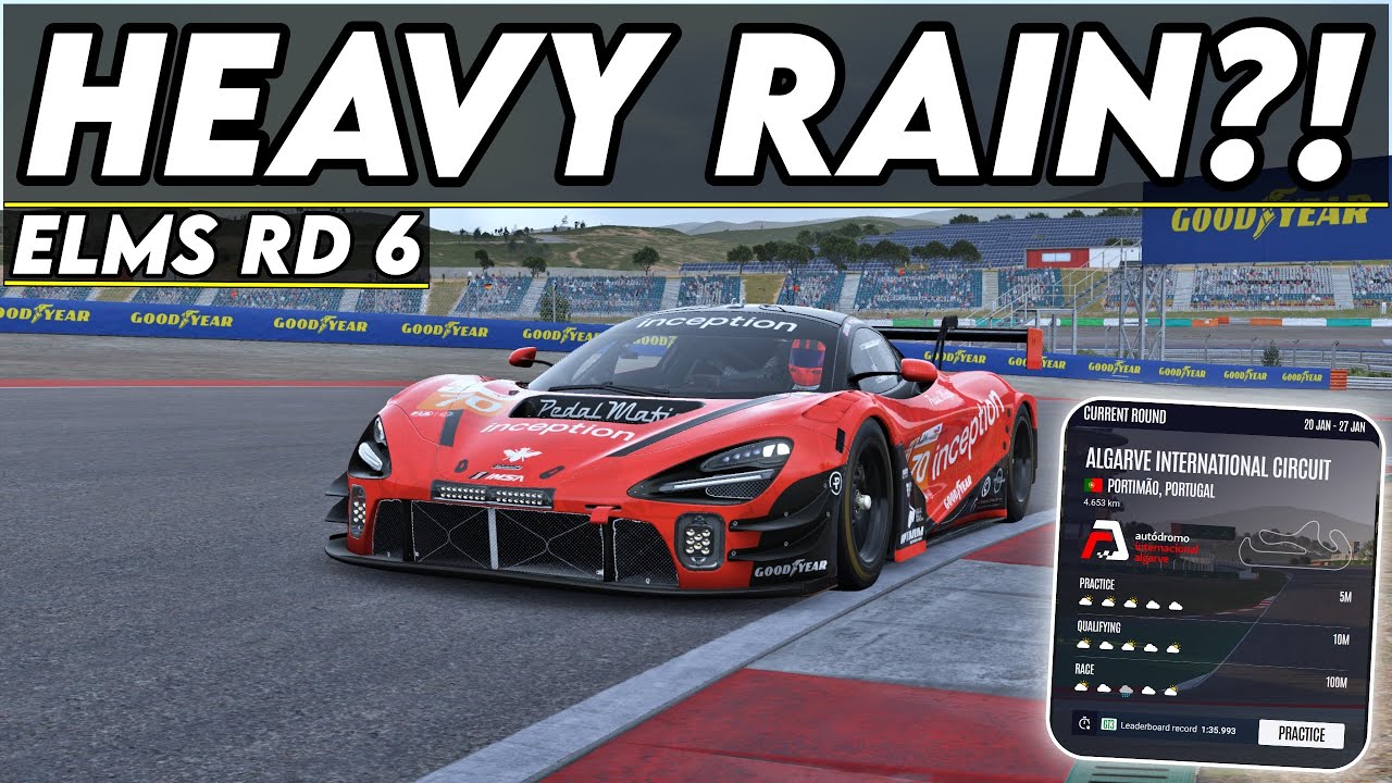 Heavy Rain At Portim&atilde;o! - ELMS Round 6