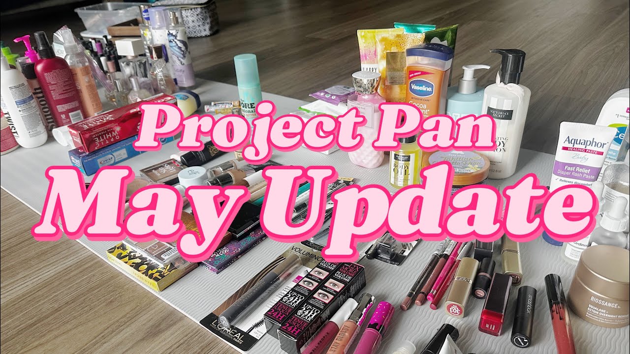 May Update 💄 Project Pan 2025 Update & Empties | No Buy & Overcoming my Consumption