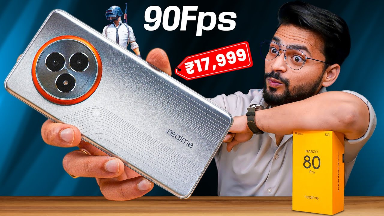 realme Narzo 80 Pro 5G Review ⚡️ | IP69 Waterproof 💦 | 90 FPS BGMI + 50MP Camera | At Rs 17,999/-