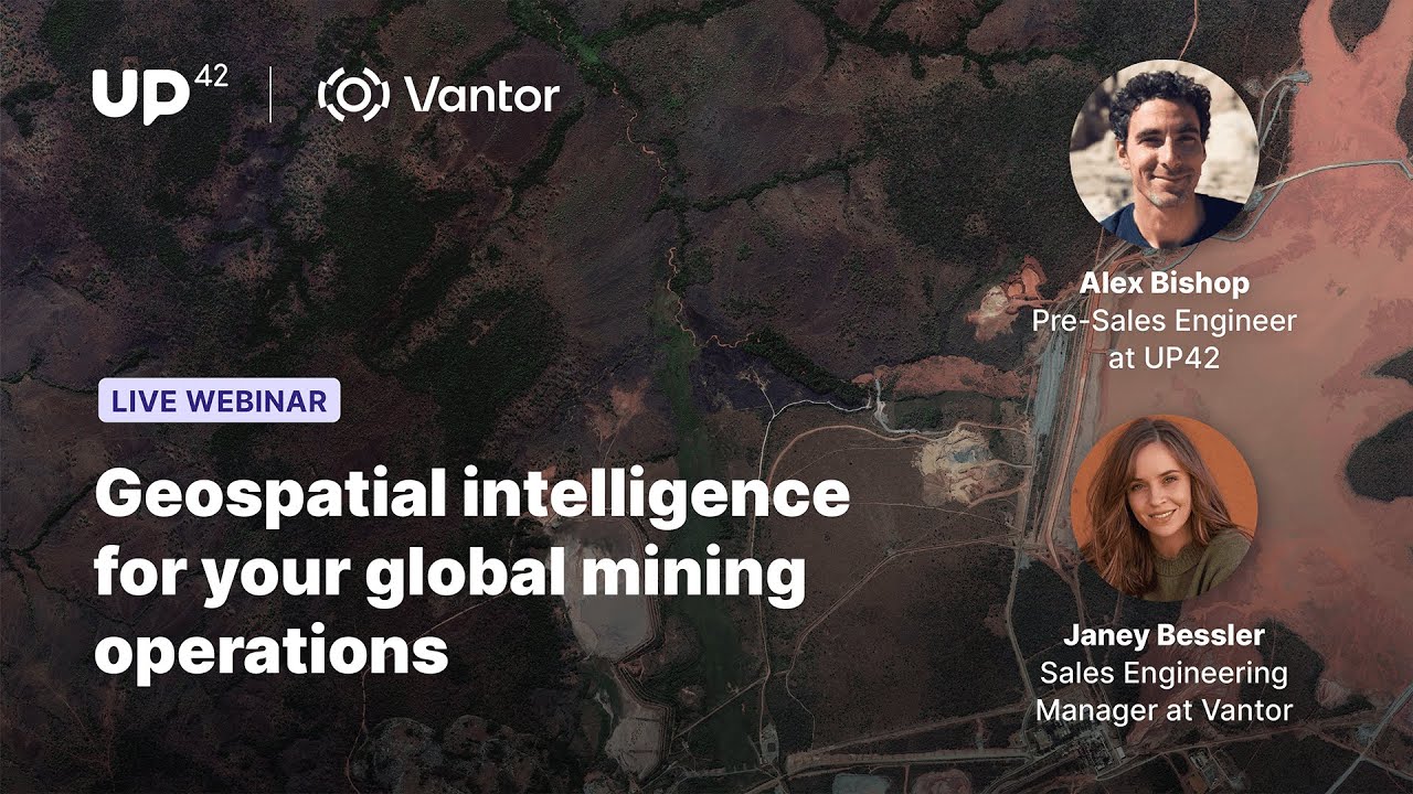 Webinar: Geospatial intelligence for your global mining operations