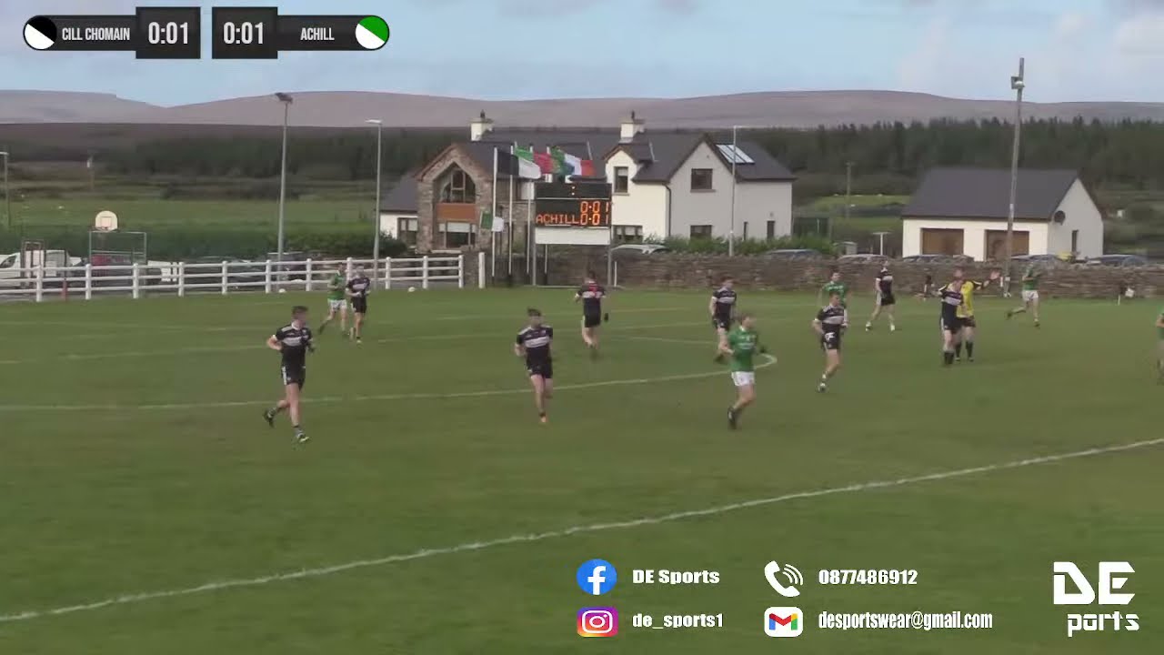TF Royal Hotel & Theatre Mayo Junior Championship Round 1 2021 - Cill Chomain GAA vs Achill GAA