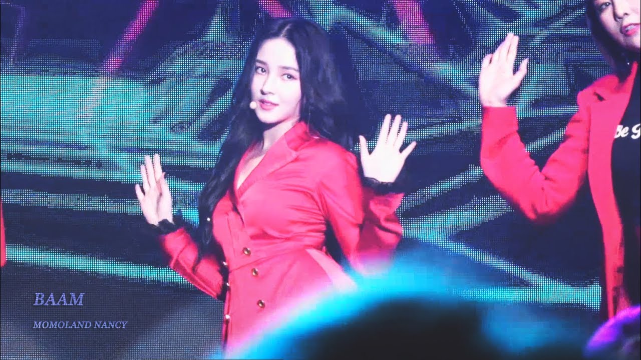 190404 MOMOLAND 모모랜드 BAAM Nancy 낸시 FANCAM 직캠 @ Hong Kong Fan Meeting
