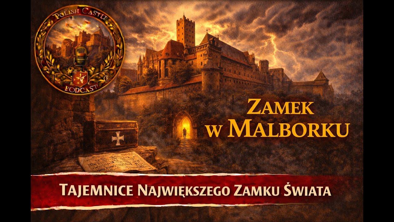 🏰 Tajemnice Zamku w Malborku – Największy Zamek Świata | Polish Castle Podcast