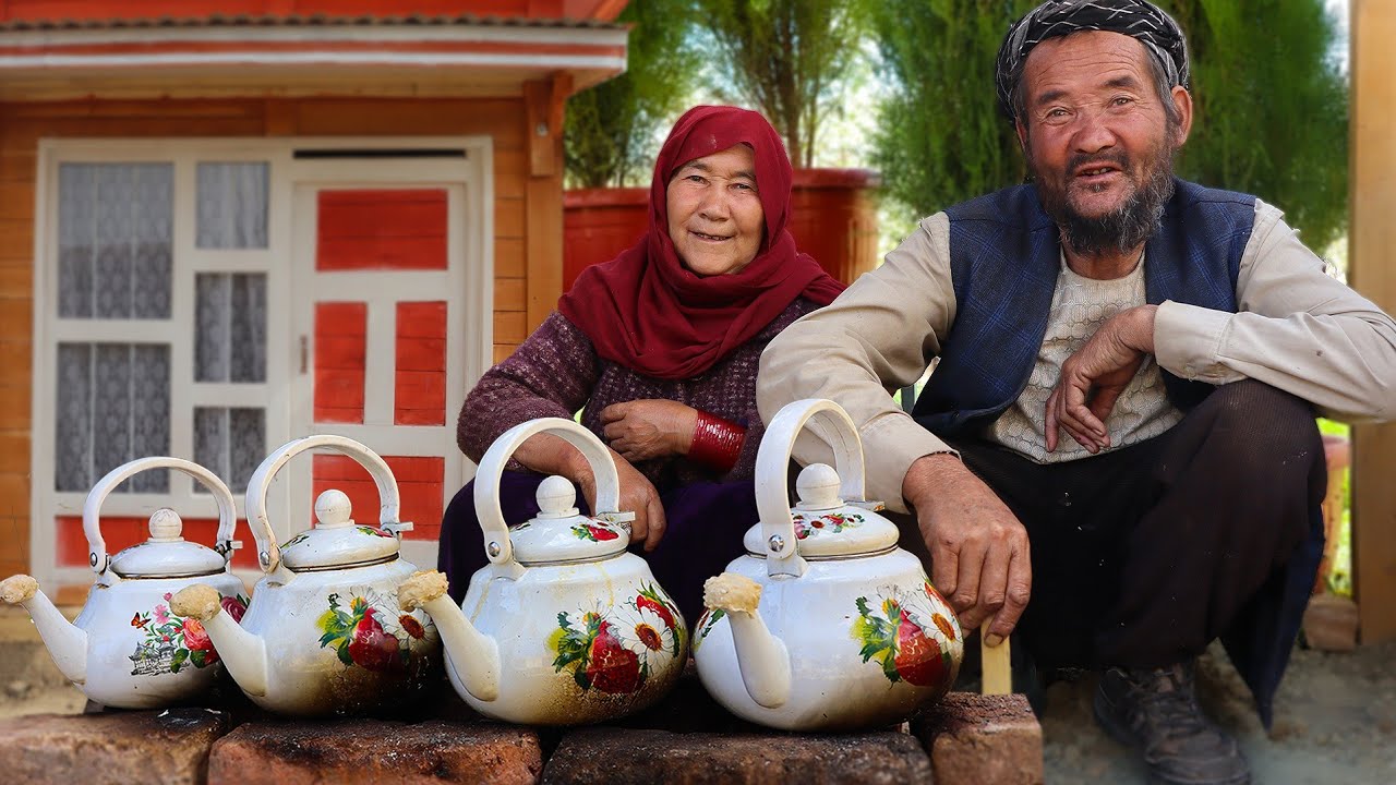 Chainaki Stew Recipe: Afghan Grandma's Secrets | Cozy Outdoor Cooking
