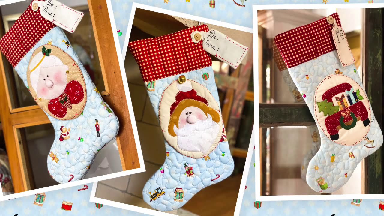 Aprenda a fazer uma Bota Natalina