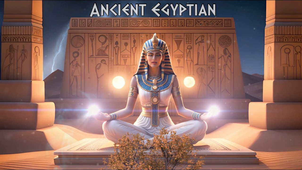 Fantasy Yoga Meditation Music | Ancient Egyptian Harp, Duduk & Ney Flute, Angelic Voice | Deep Focus