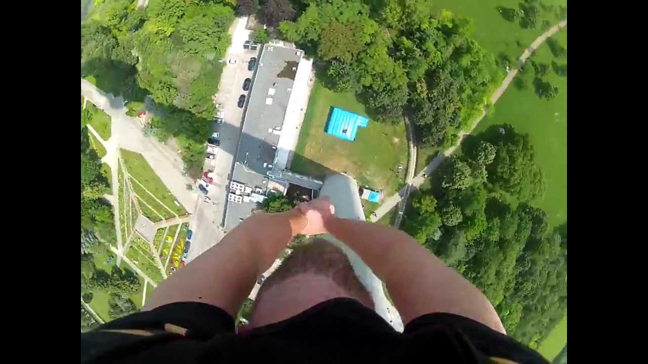 First Bungee Jump Donau Turm Wien