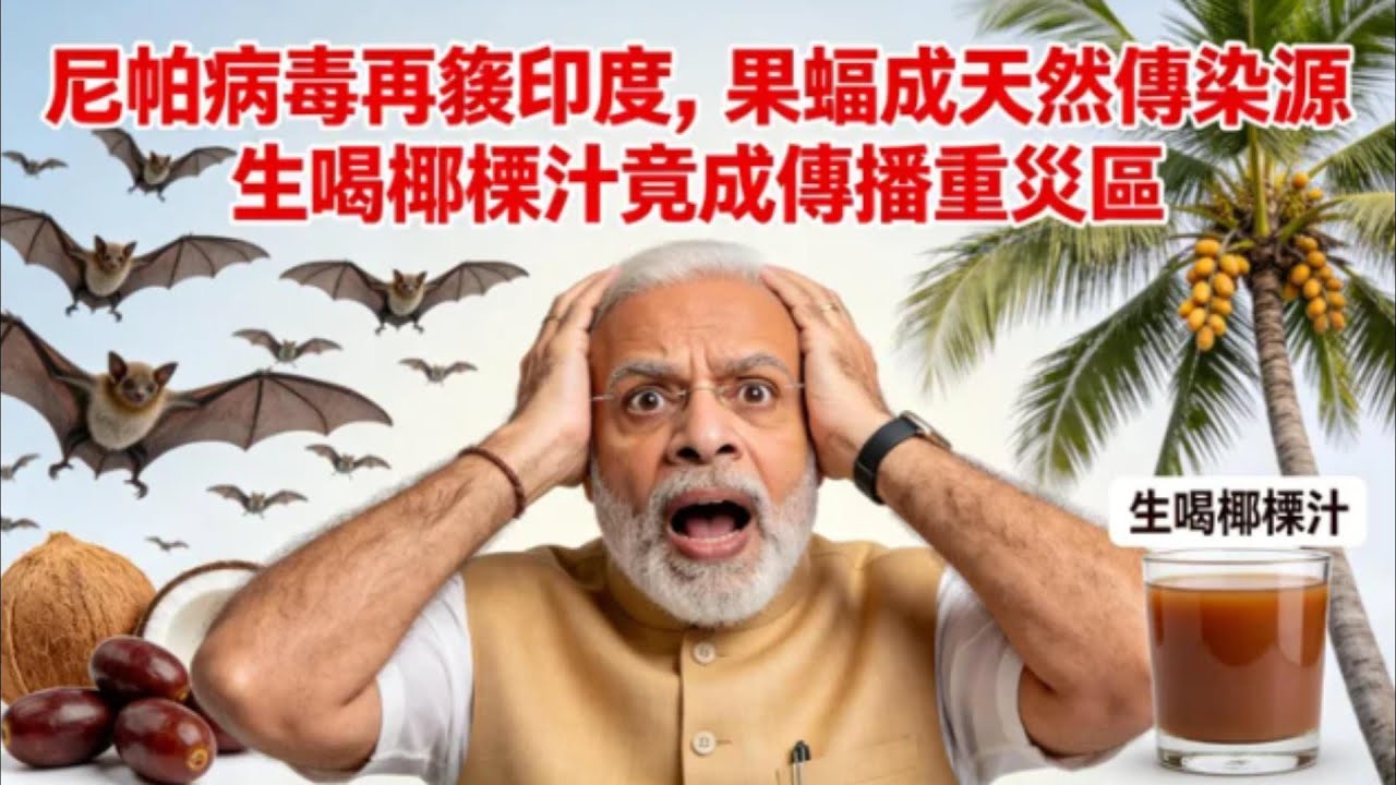 致死率 75% 無藥可治！尼帕病毒為何偏要纏上印度？