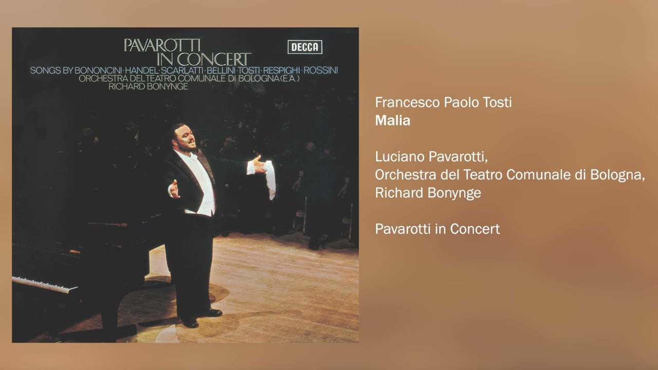 Luciano Pavarotti - Malìa (Official Audio)