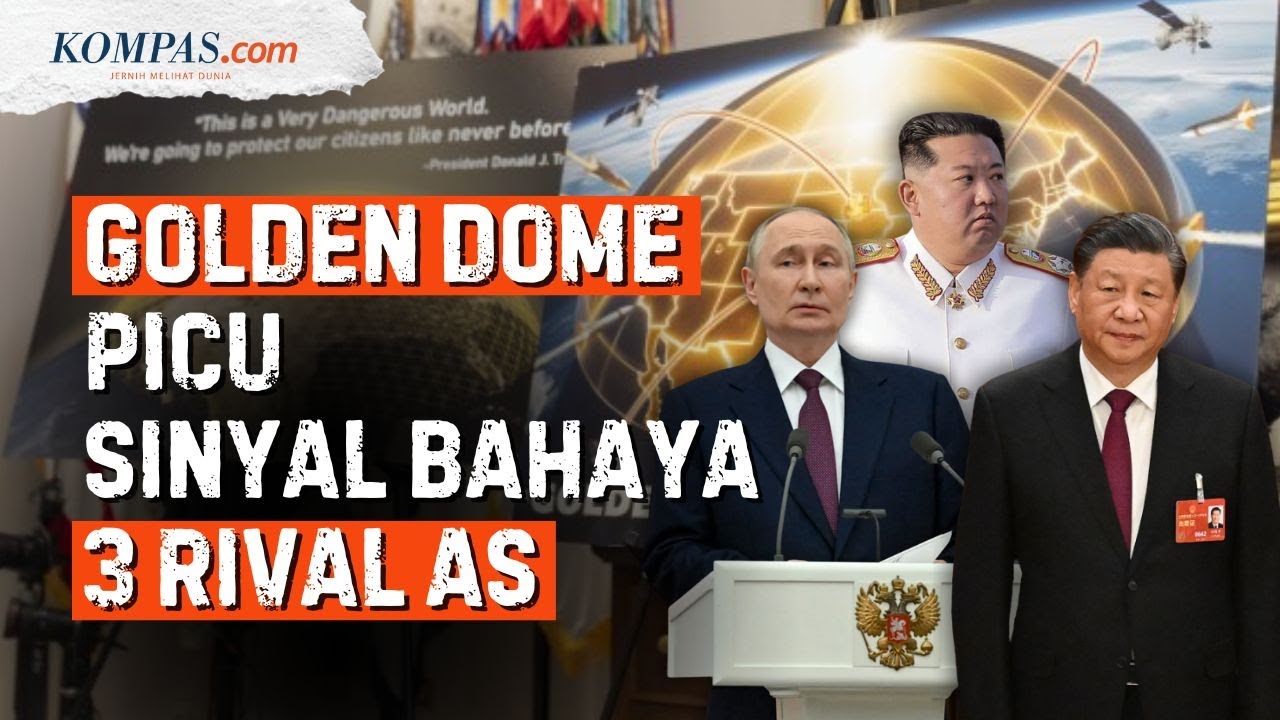 China, Korea Utara dan Rusia Kompak Kecam Golden Dome AS