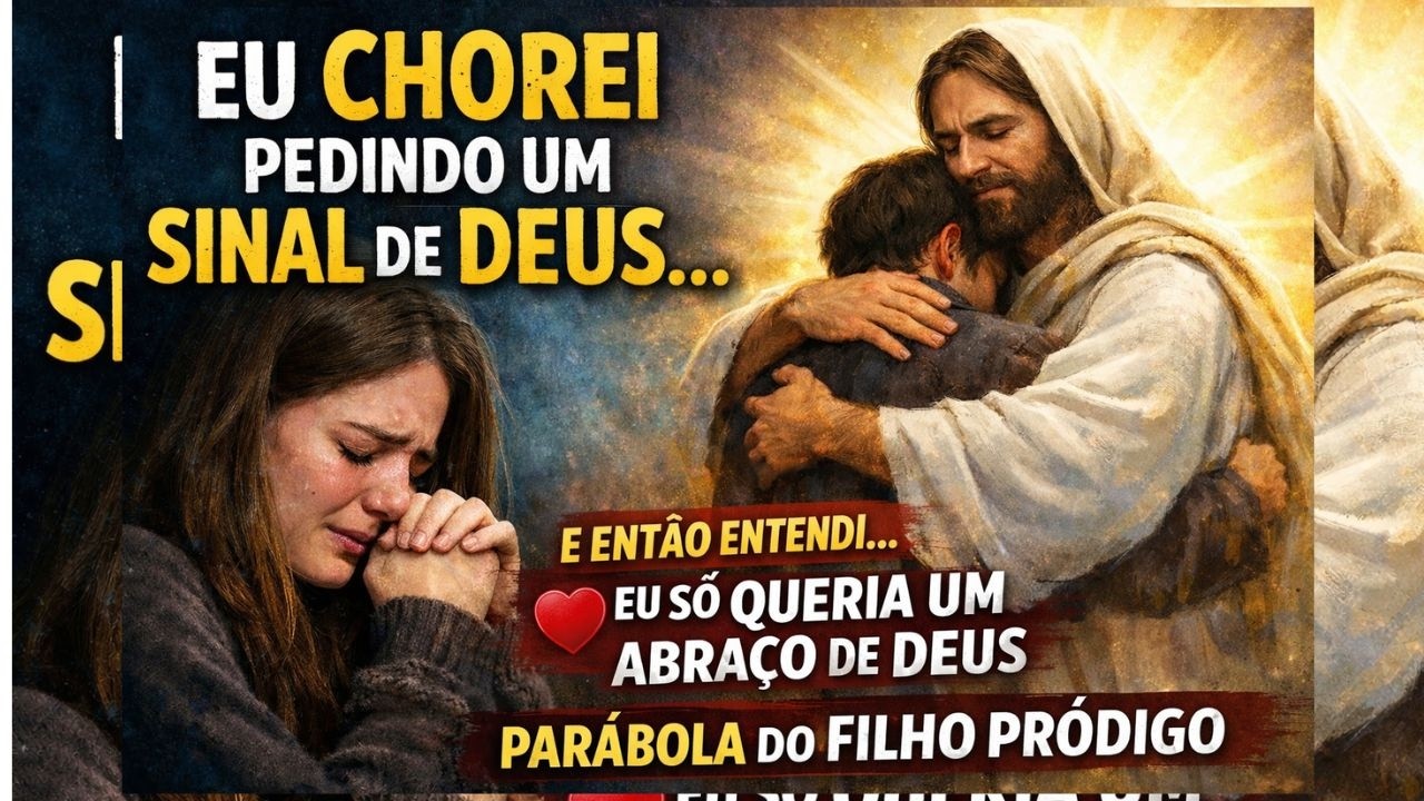 Eu Chorei Pedindo Um Sinal de Deus e Então Entendi Eu Só Queria Um Abraço, Parábola do Filho Pródigo
