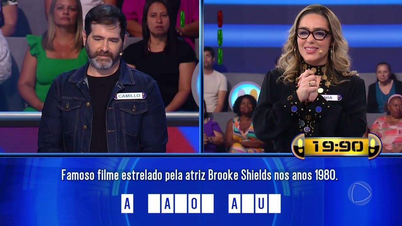 ACERTA OU CAIA: Tania duela com Camilo na primeira rodada