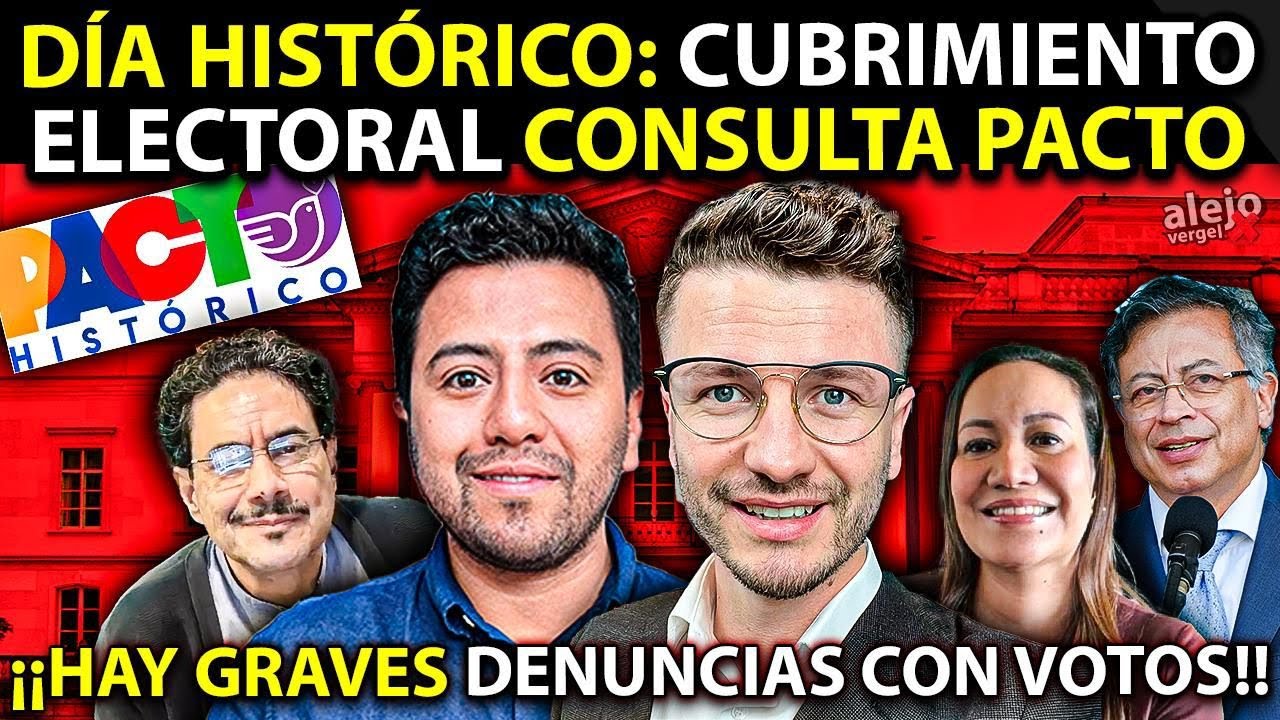 🔴&iexcl;EN VIVO! RESULTADOS ELECCIONES CONSULTA PACTO HIST&Oacute;RICO - MILES DE PERSONAS SALIERON A VOTAR