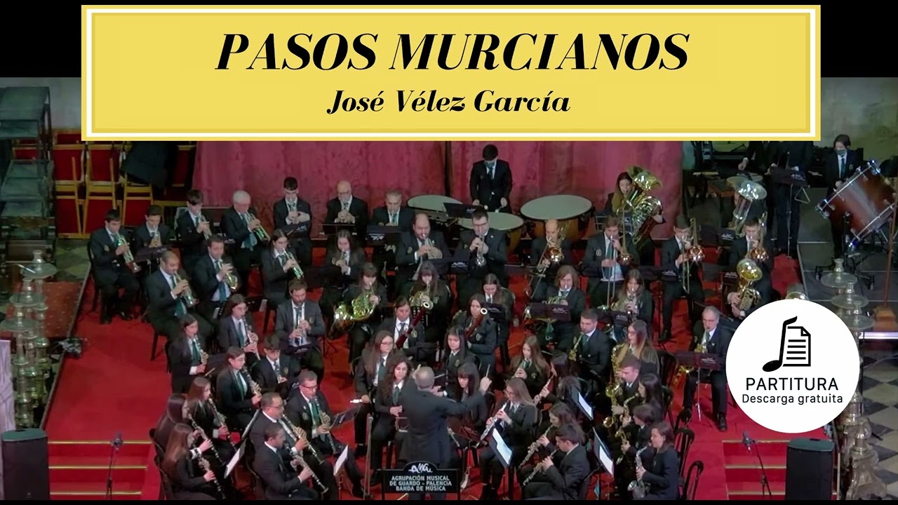 Pasos Murcianos. Marcha de procesión. José Vélez García