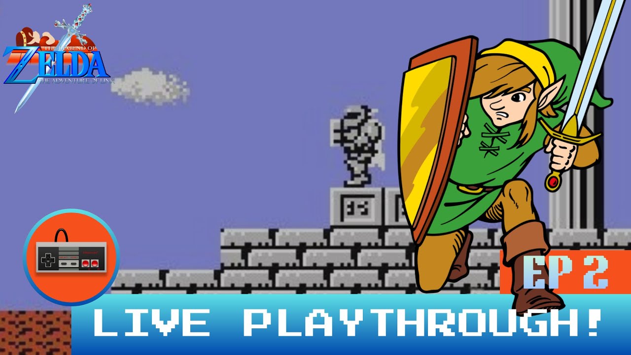 🔴 LIVE | A New Adventure Begins! - Zelda II: Adventures of Link (NES)