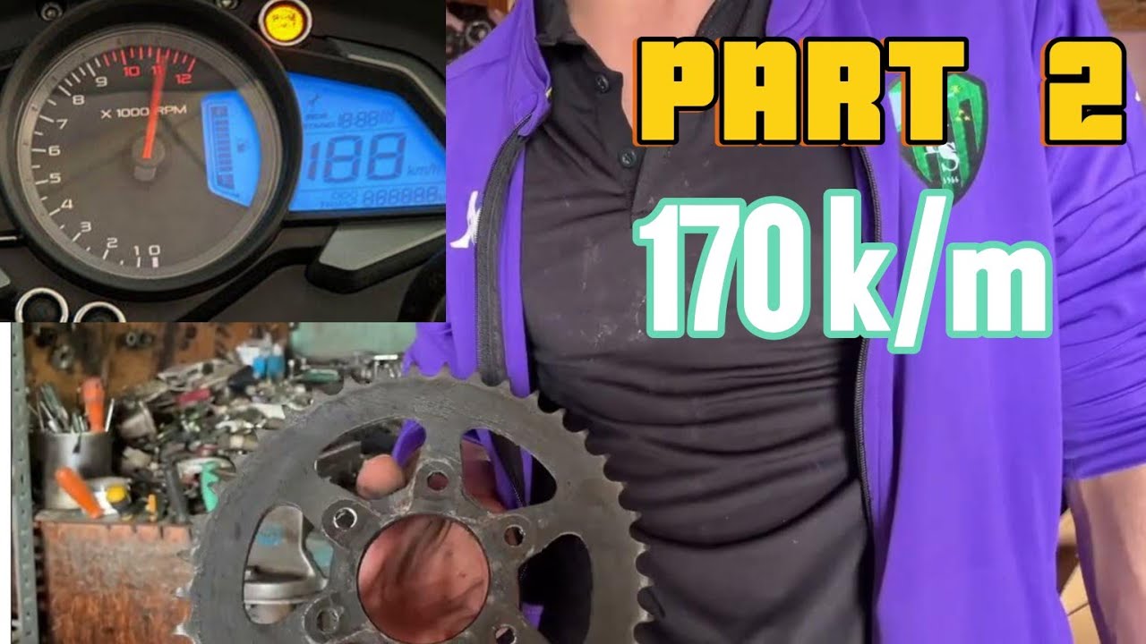 EN HIZLI PULSAR RS 200 YAPIYORUZ - Dişli değişimi