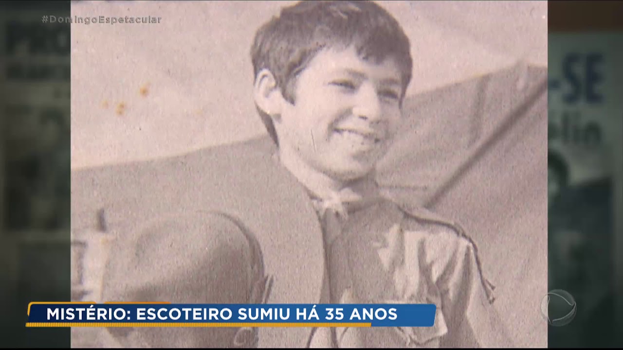 35 anos de mistério: o que aconteceu com o escoteiro Marco Aurélio?