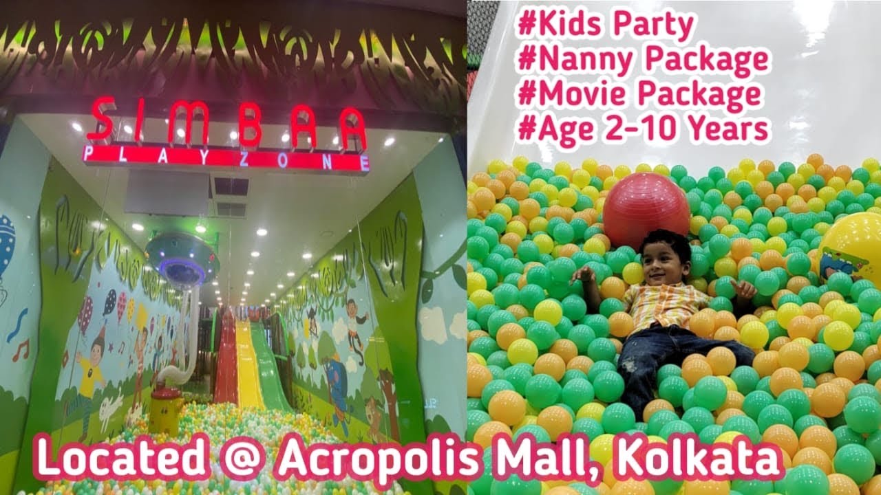 Simbaa play zone for 2 to 10 years old kids |@Acropolismall | Kolkata #simbaaplayzone