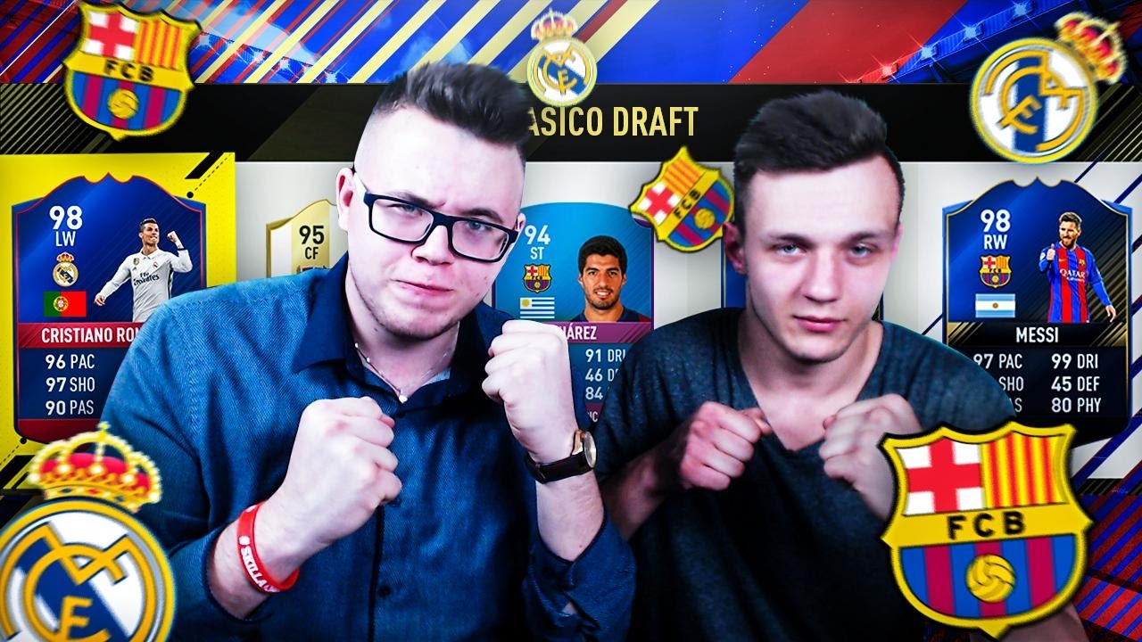FIFA 17 | DRAFT EL CLASICO - DRAFT 190!!!