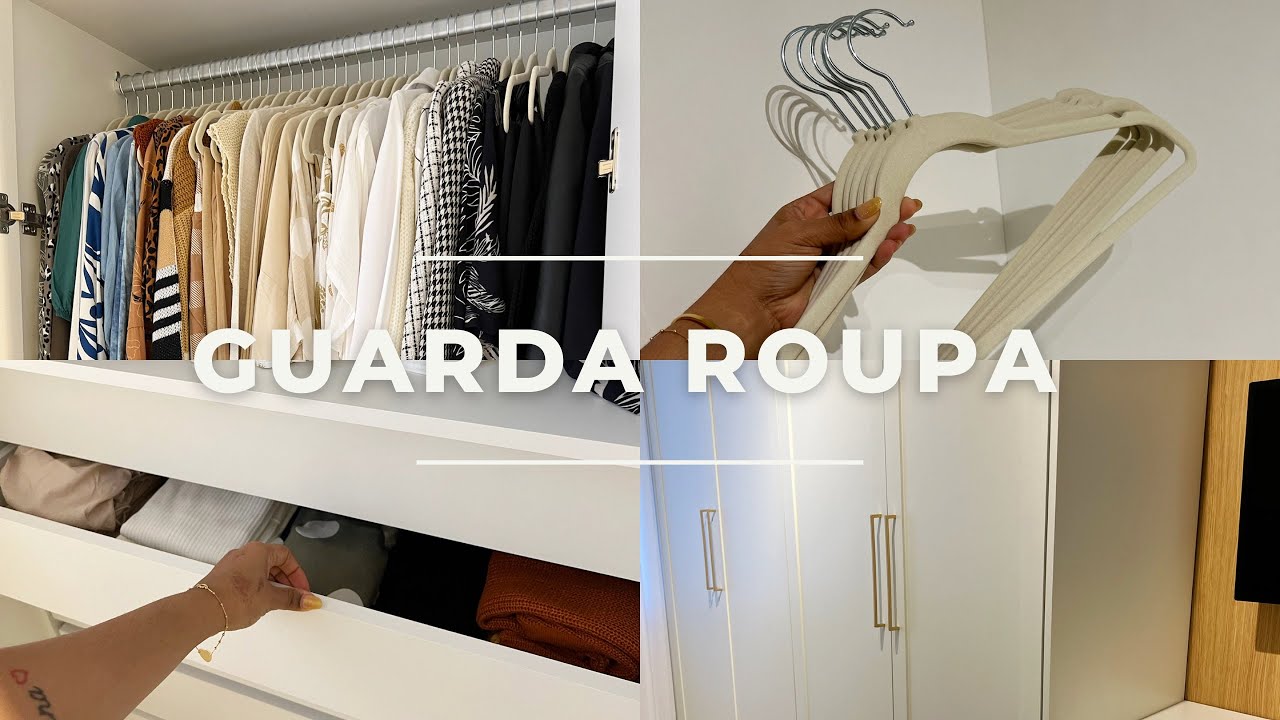 GUARDA ROUPA PLANEJADO - ficou pronto + organizei tudo | Érica Novaes