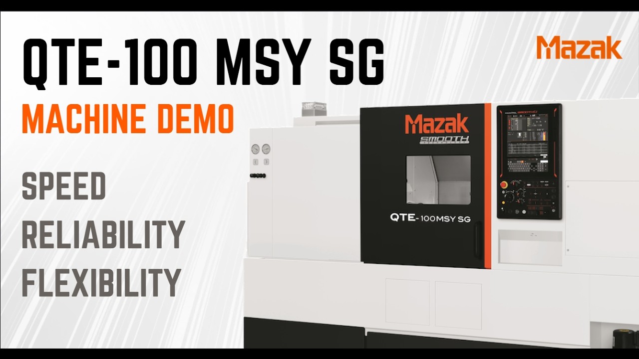 Demonstracja maszyny - 𝗤𝗧𝗘-𝟭𝟬𝟬 𝗠𝗦𝗬 𝗦𝗚: Kompaktowa moc skrętu