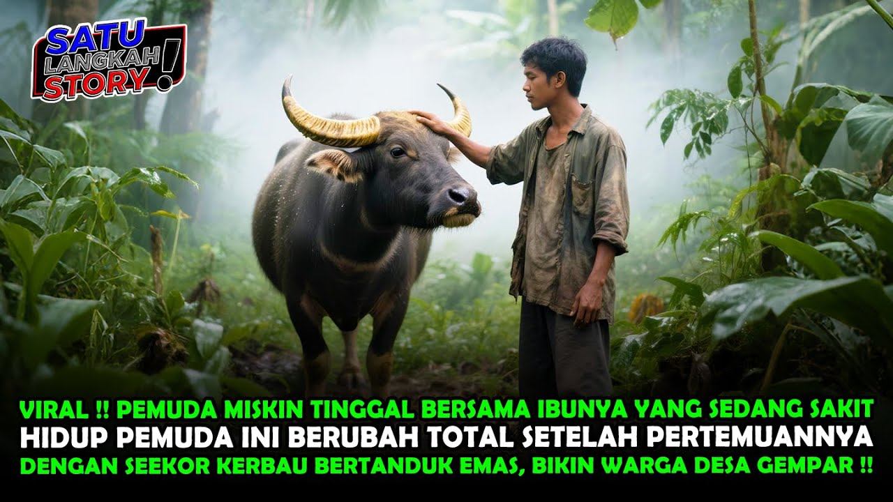 VIRAL !! PEMUDA MISKIN MENEMUKAN KERBAU BERTANDUK EMAS! APA YANG TERJADI SELANJUTNYA BIKIN TERHARU