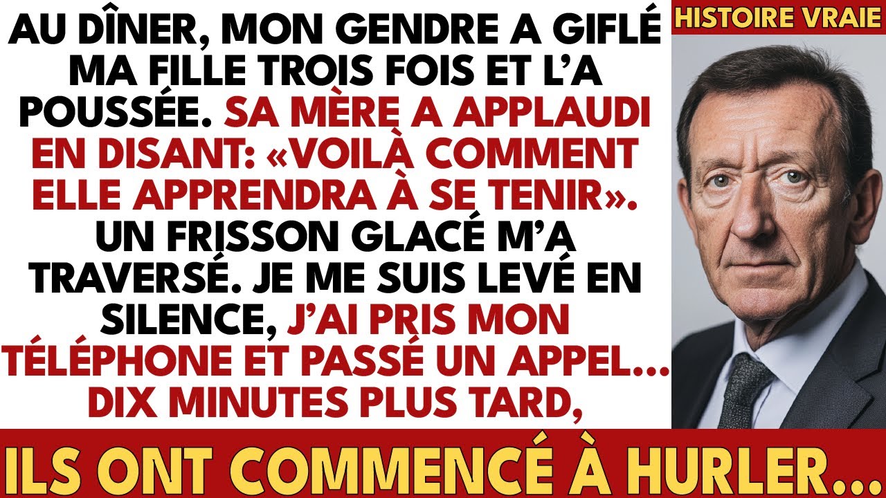 Mon Gendre A Frappe Ma Fille Trois Fois, Sa Mère A Applaudi Et J’Ai Passé Un Appel