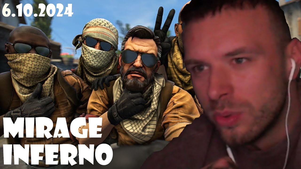 TICHÉ CS2 #475- MIRAGE, INFERNO [6.10.2024]