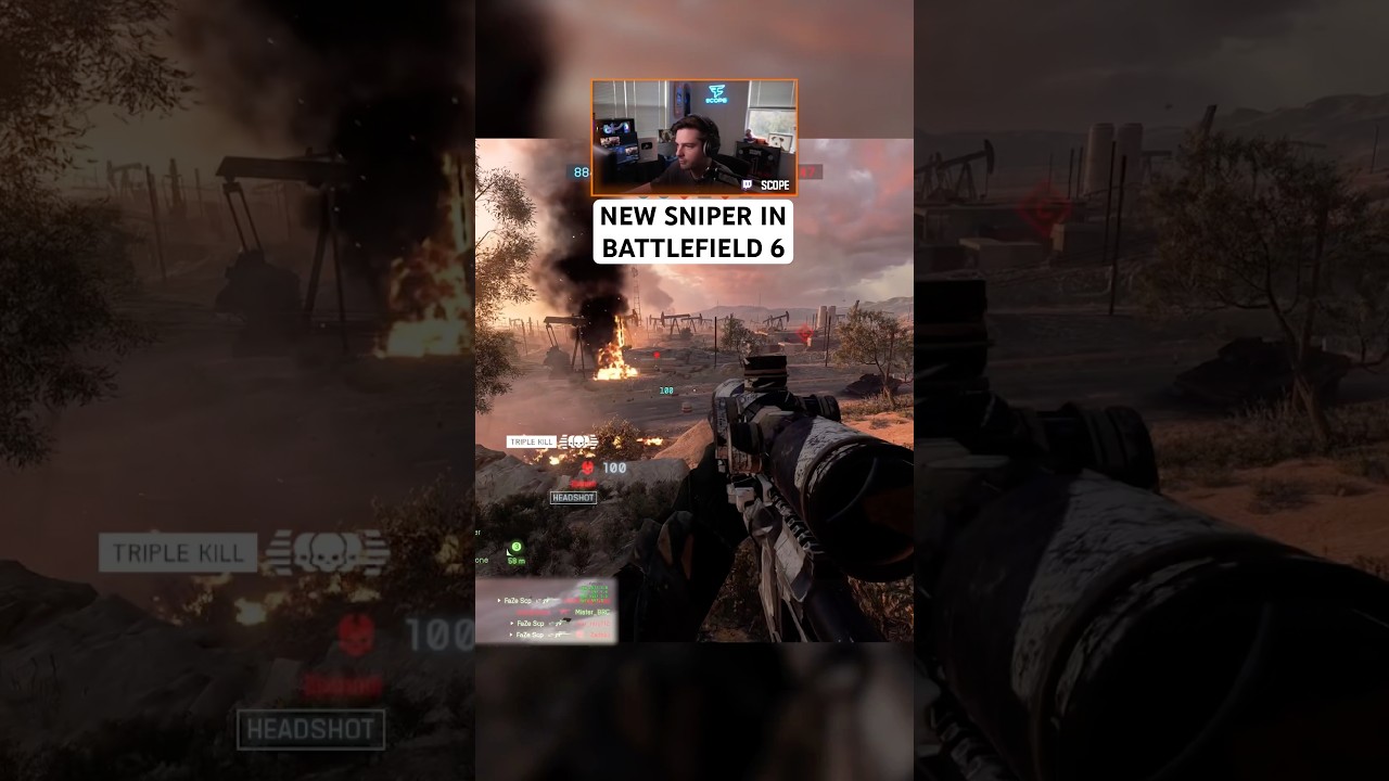 The NEW SNIPER in BATTLEFIELD 6 is INSANE 🤯