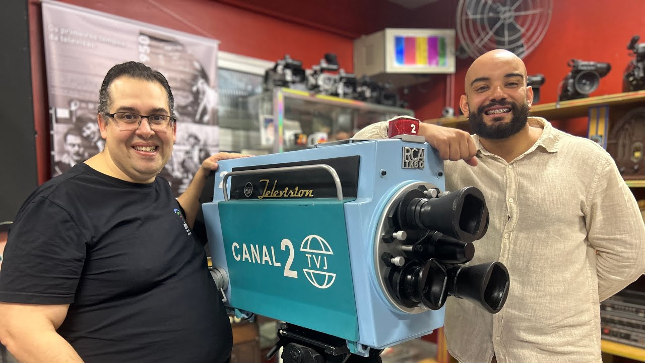 75 anos da TV Brasileira: Tour pelo Museu Brasileiro de R&aacute;dio e Televis&atilde;o com Elmo Francfort
