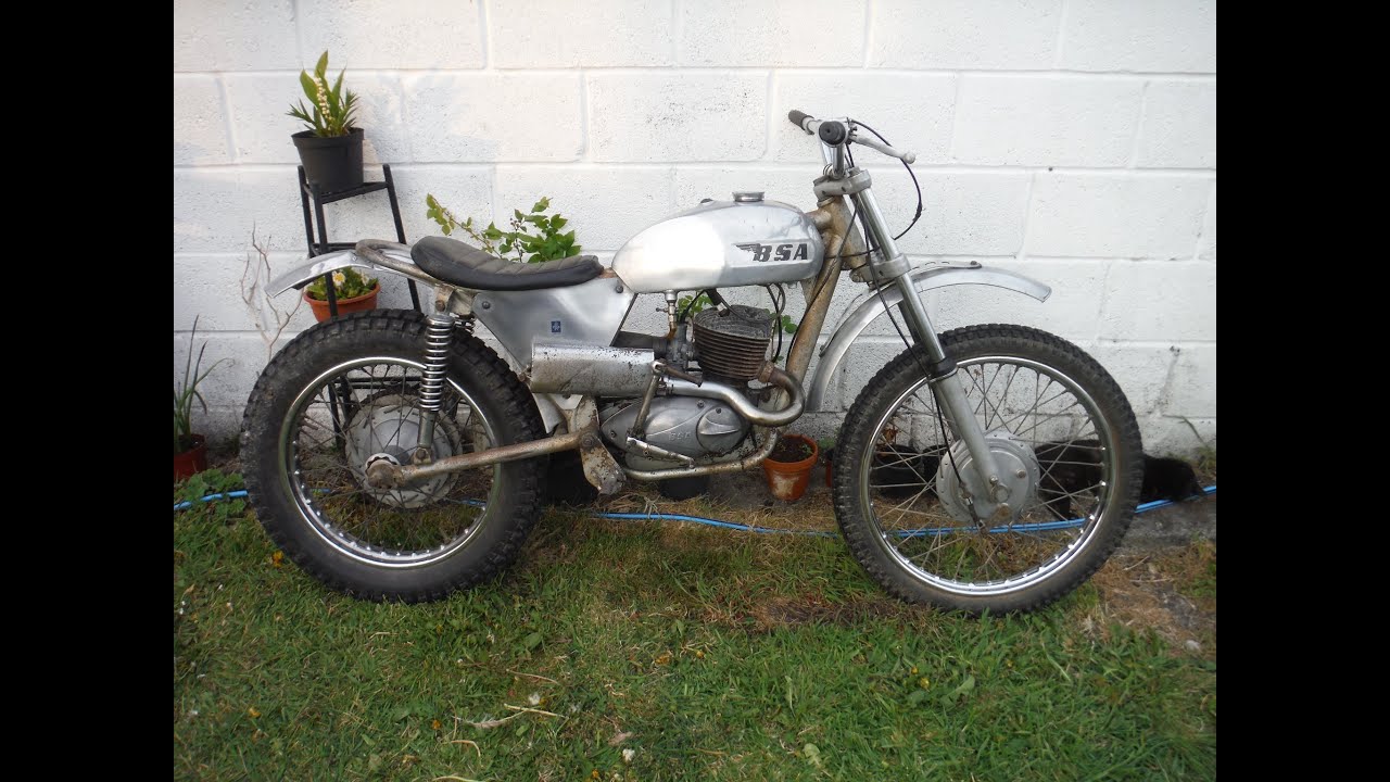 BSA Bantam powered Wassell 175 trials bike - my machine discussed.