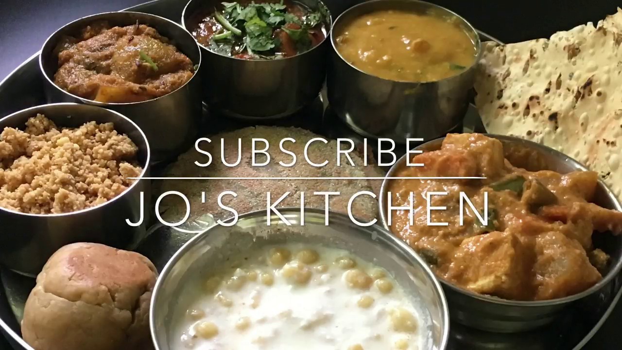 Rajasthani Thali/राजस्थानी थाली /THALI OF INDIA 