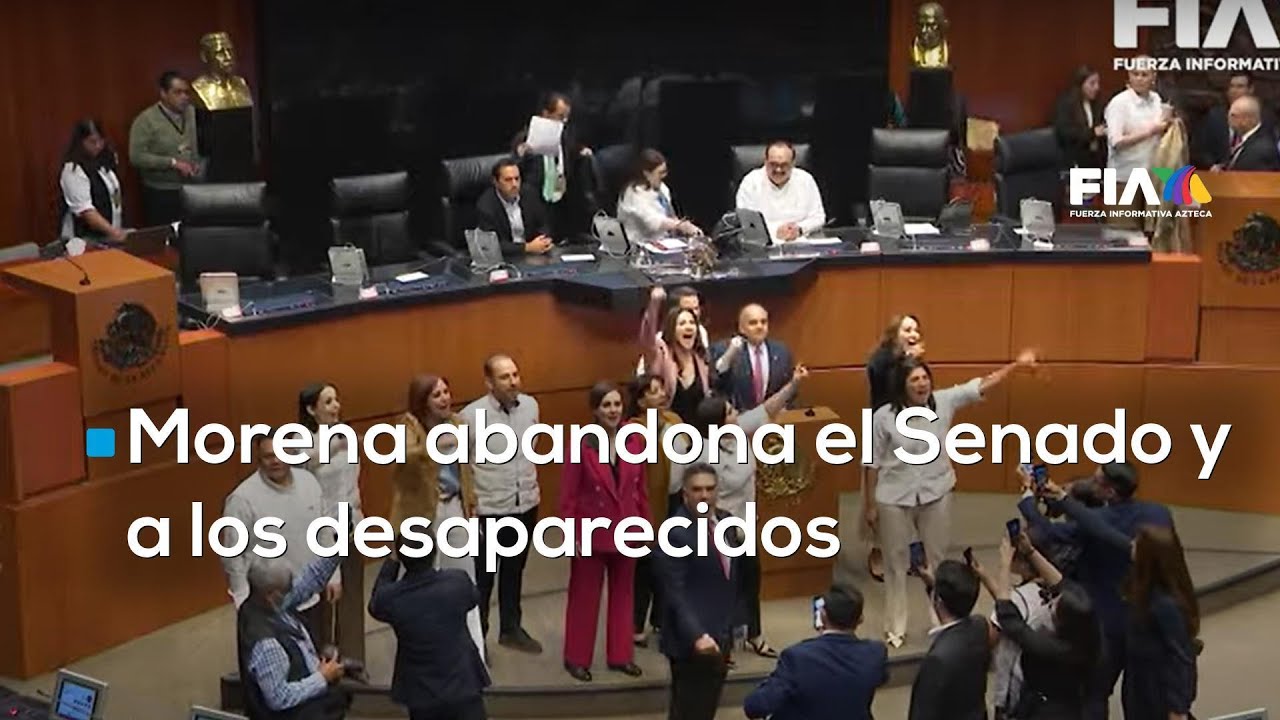 Morena abandona el Senado y a los desaparecidos, rechazan comisión para Teuchitlán
