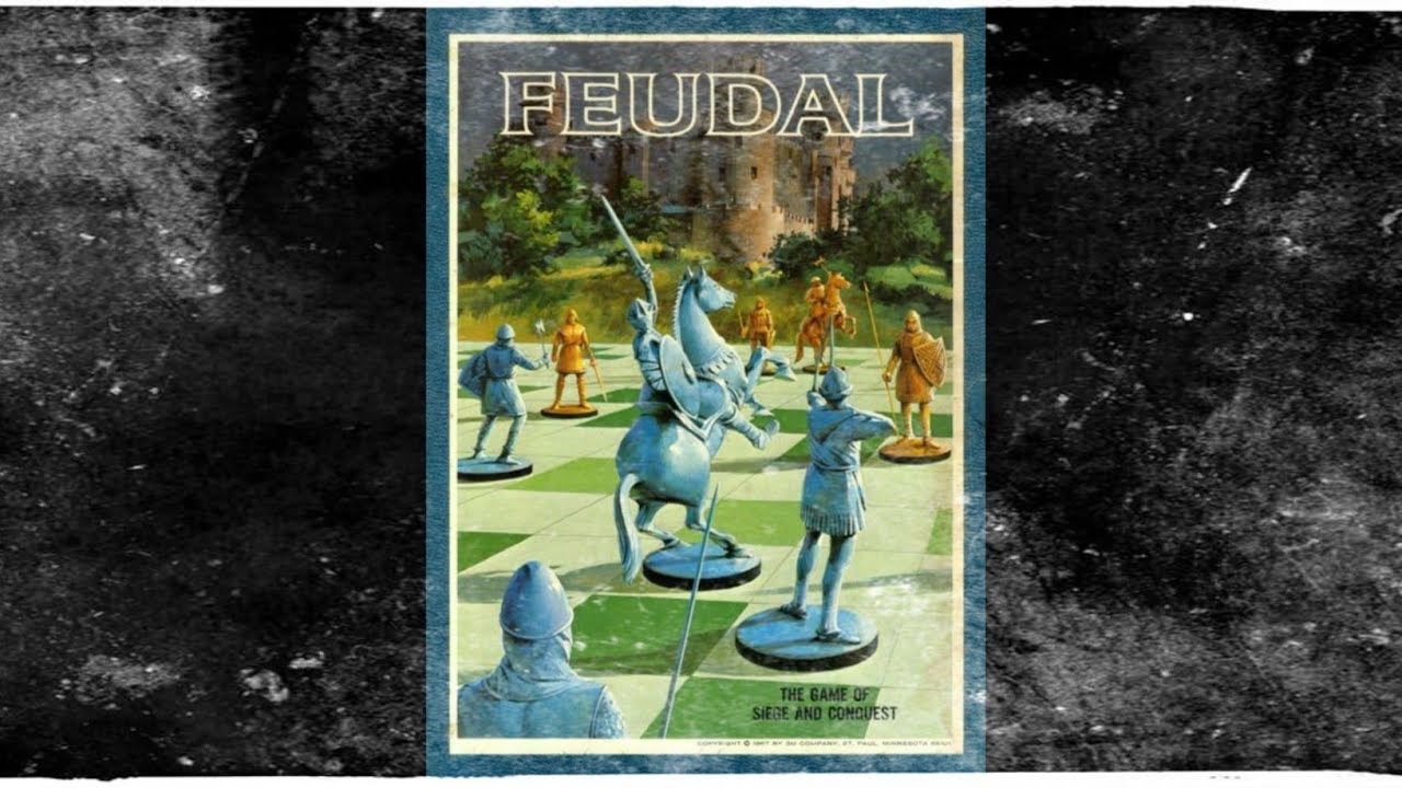 Ep 305: Feudal Board Game Review (3m Bookshelf 1969) + How To Play