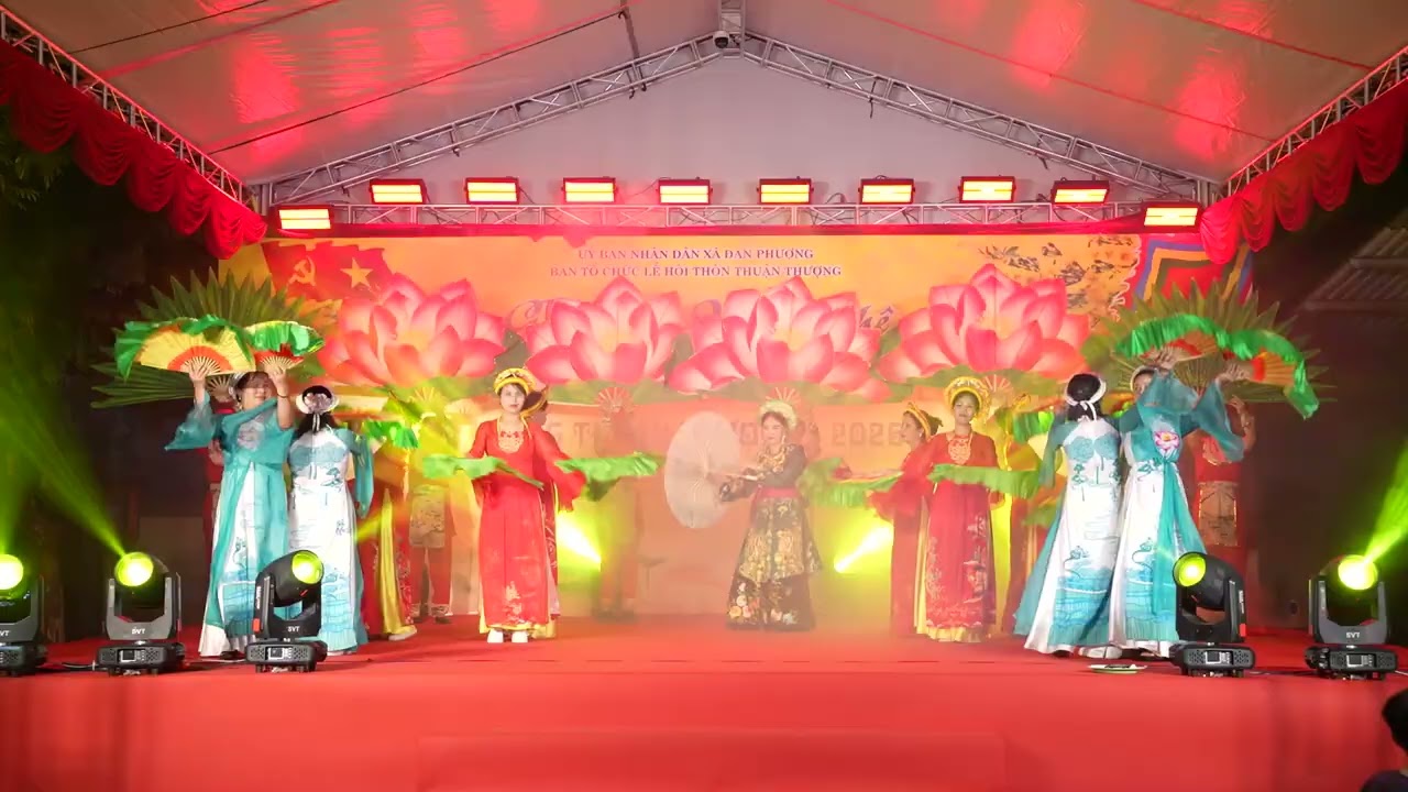 Cô Đôi Thượng Ngàn - Top múa thôn Thuận Thượng