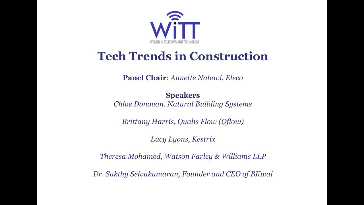 WiTT - Tech Trends in Construction (2026)