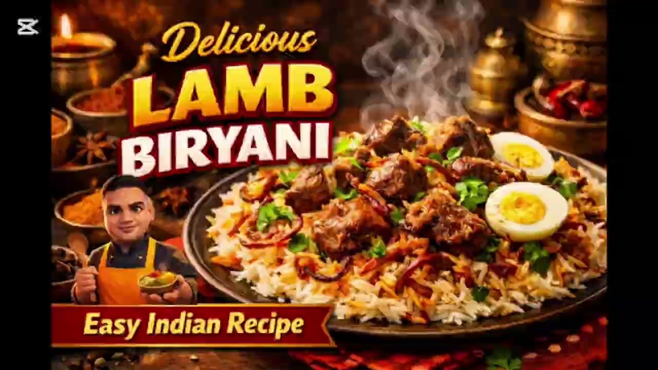 How to make indian lamb biryani