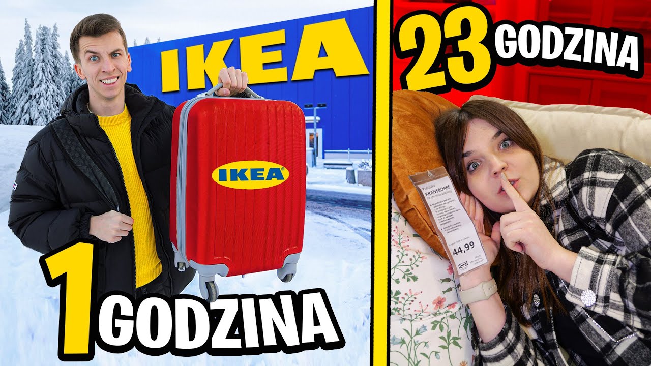 KTO DŁUŻEJ PRZEŻYJE ZAMKNIĘTY w IKEA WYGRYWA!