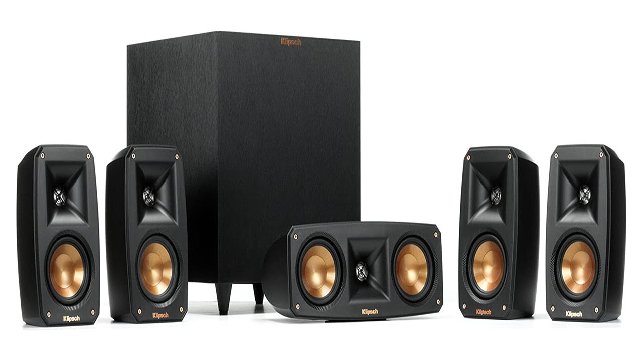 Best Compact Surround Home Theater System (2025 Updated link) | Klipsch Black Reference Theater Pack