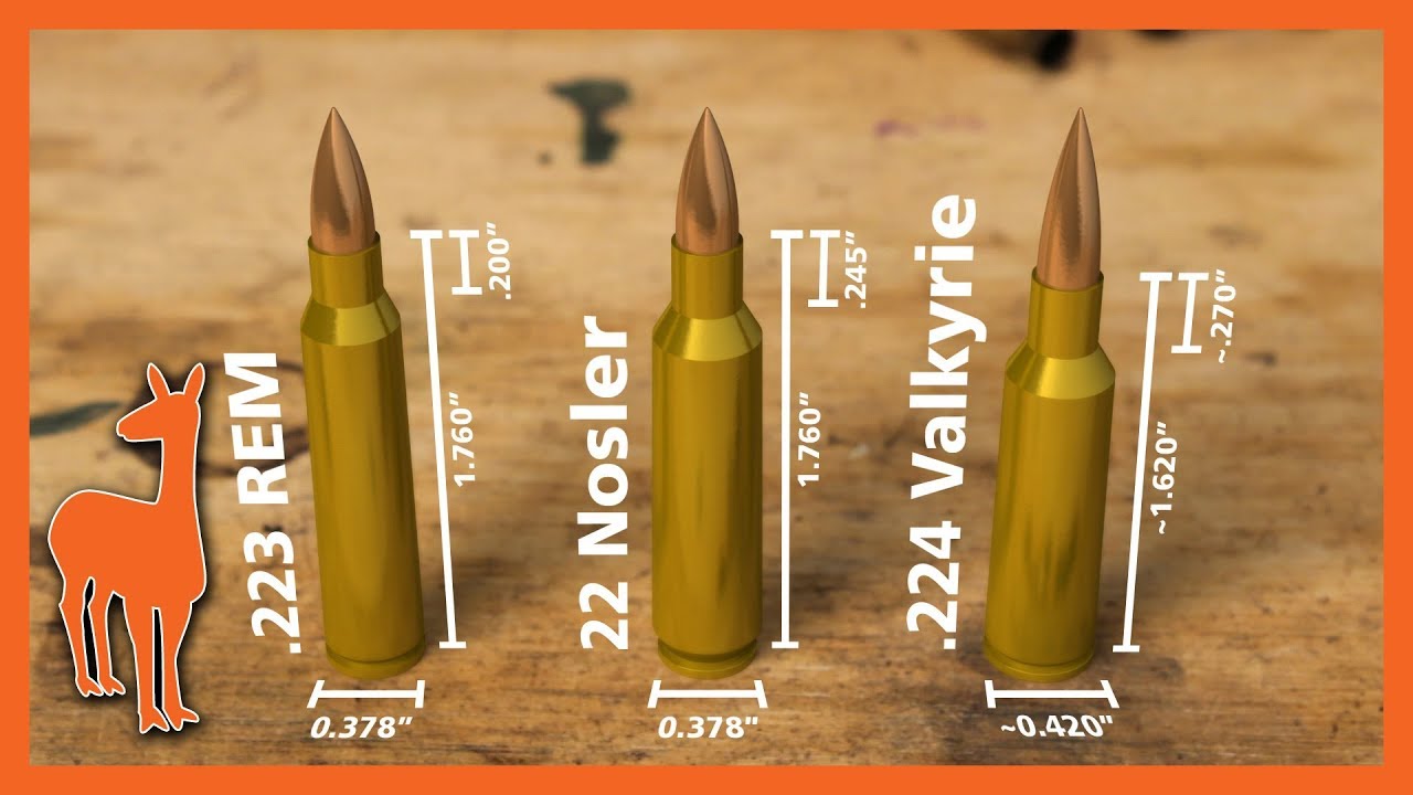 224 Valkyrie vs 22 Nosler vs .223 Remington: Wild Speculations!