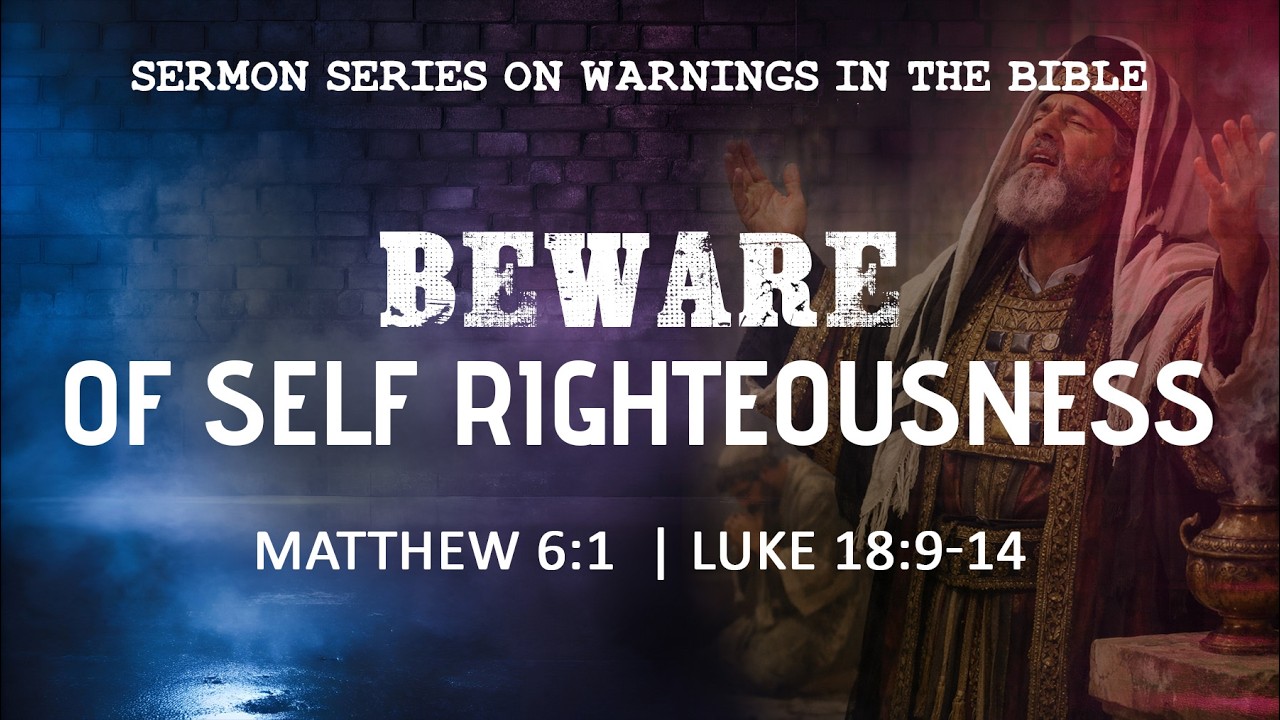 BEWARE OF SELF RIGHTEOUSNESS