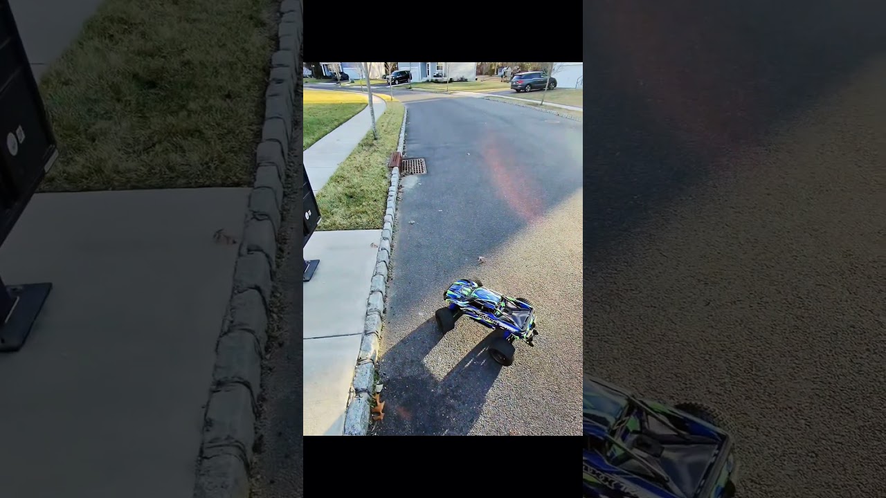 Xmaxx First run w/ hobbywing max5 g1 800kv  motor👍🏾🔥🏁 