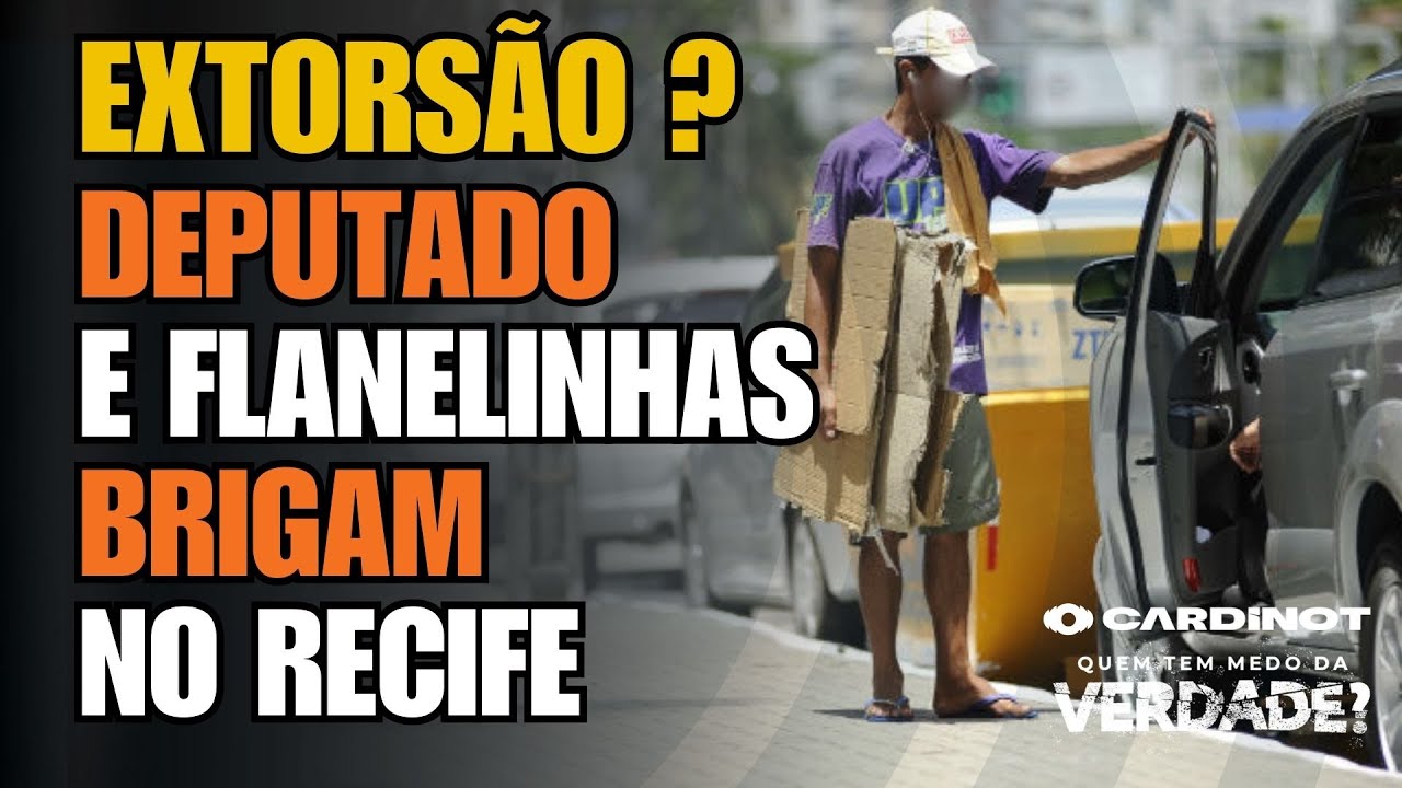 DEPUTADO parte pra BRIGA com FLANELINHAS no Recife! VEJA O VÍDEO