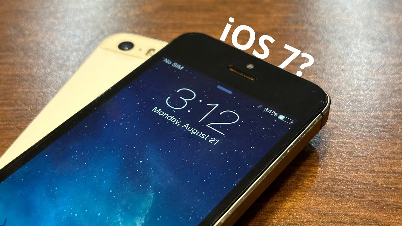 $40 iPhone 5S Lot - iOS 7?
