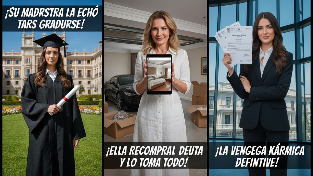 ¡Madrastra Expulsa a Hijastra Tras Graduación! Pierde Todo en Venganza Épica