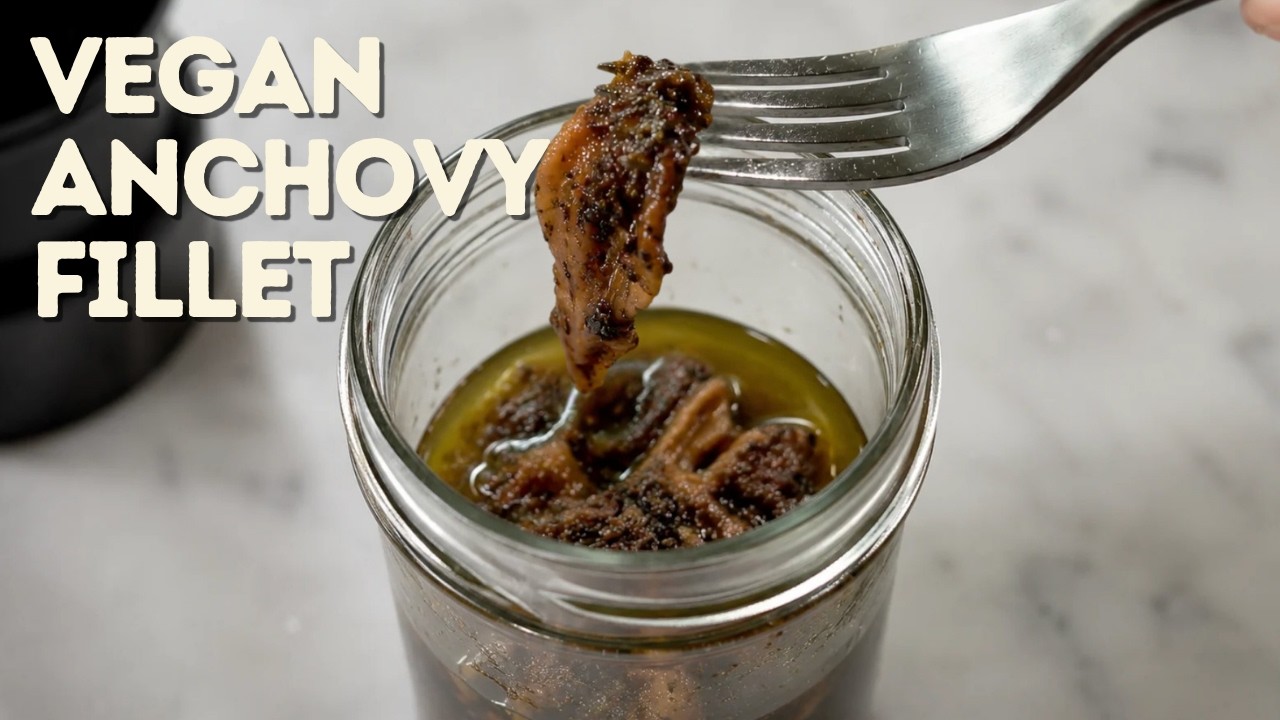🇫🇷French Chef Reveals: How to Make Vegan Anchovies That Will Amaze Your Palate!